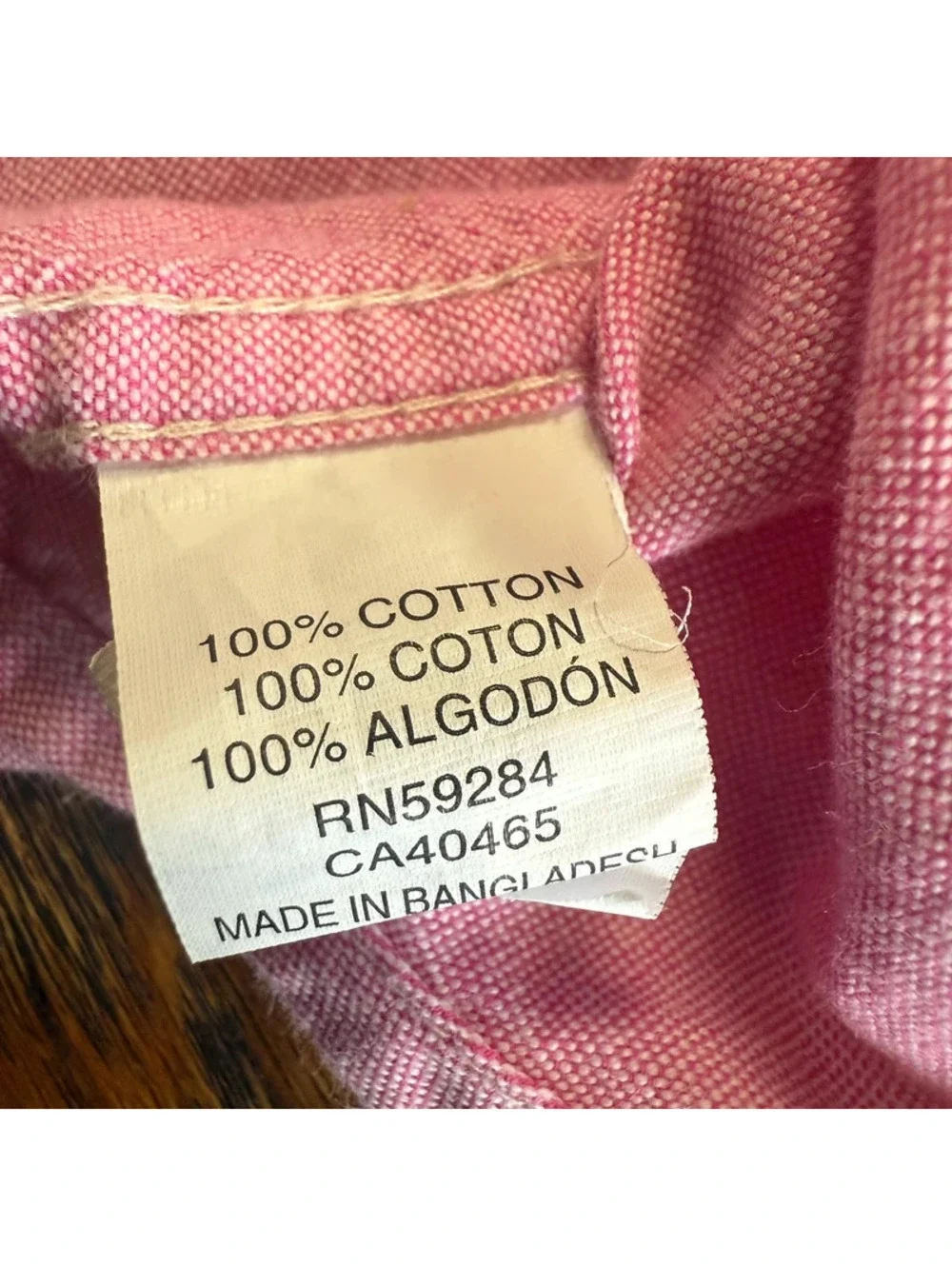 Children’s Places Toddler Boys Pink Button Down Shirt 100% Cotton Size 2T